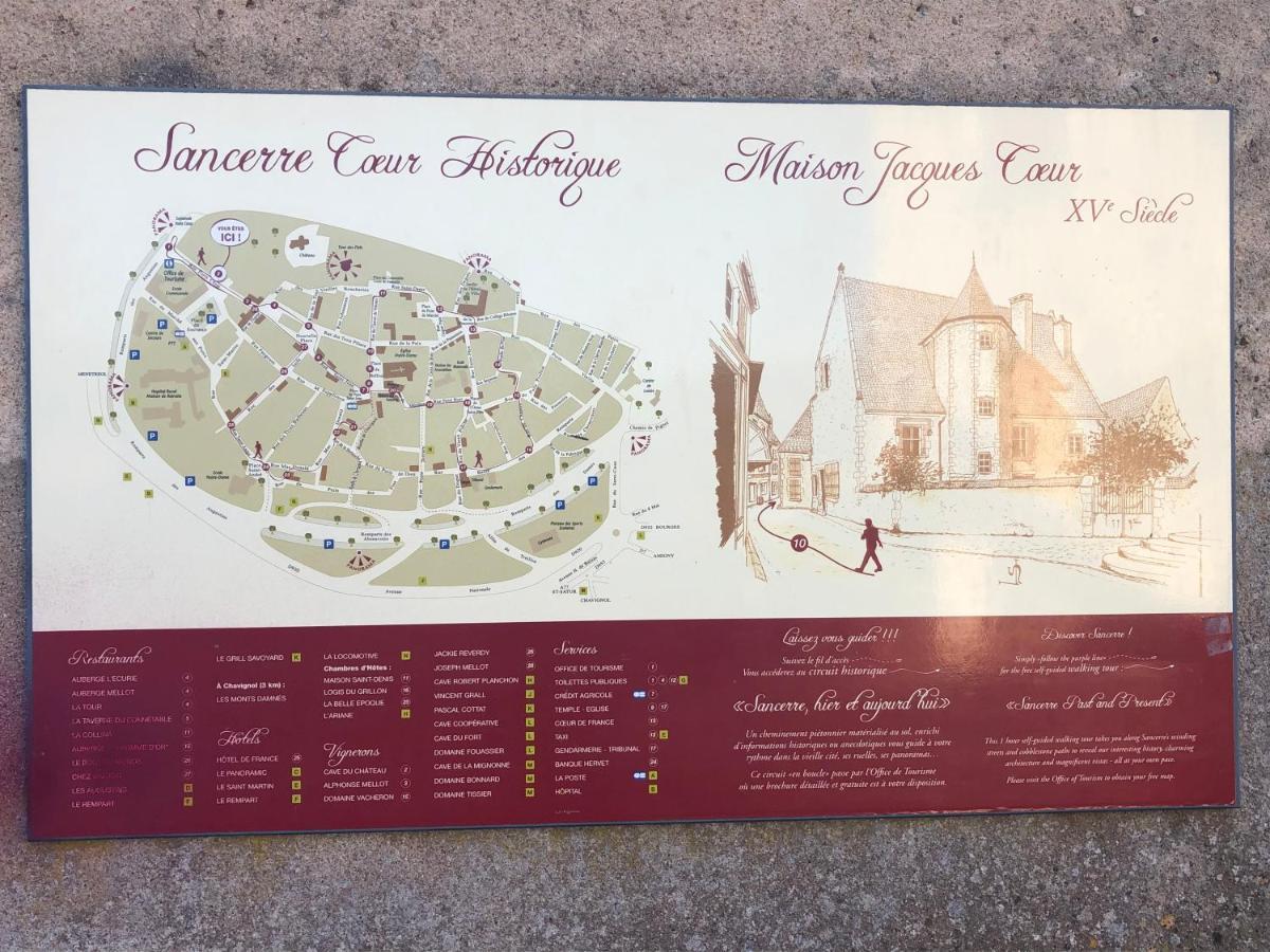Appartement Centre Historique 桑塞尔 外观 照片